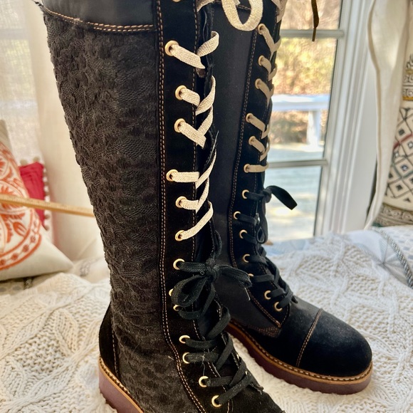 Elisa Cavaletti tall handmade Italian boots - Picture 1 of 16